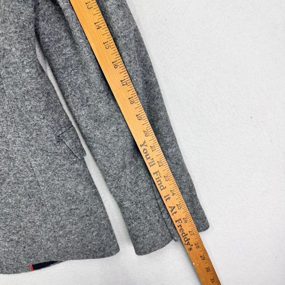 MASSIF Collection The‎ Officer Jacket Mens Medium Grey Wool Blend J-003 Military